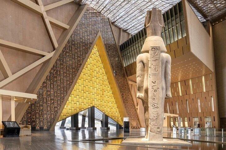 Grand Egyptian Museum , Giza Pyramids and Great Sphinx Tour