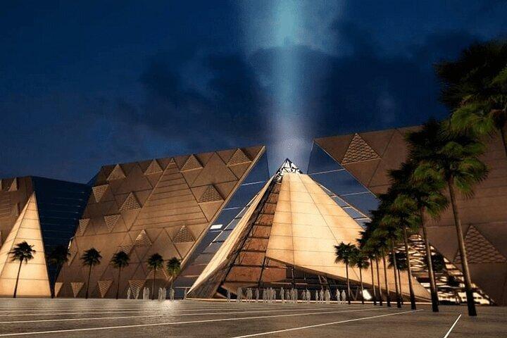 Grand Egyptian Museum , Giza Pyramids and Great Sphinx Tour