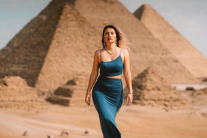 Giza Pyramids, Sphinx & Grand Egyptian Museum & Nile Felucca