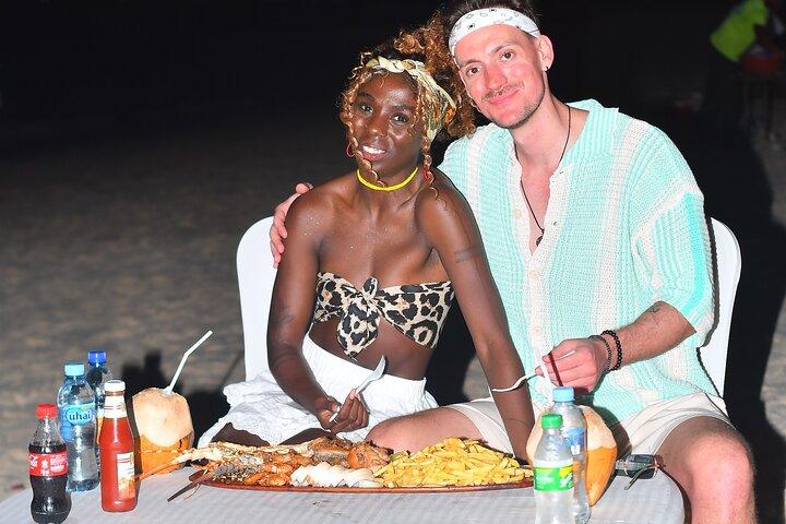 Private Dinner on Sandbank in Zanzibar