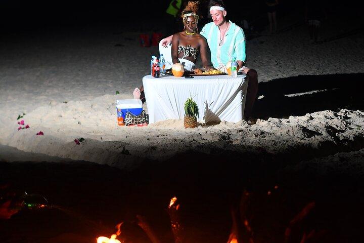 Private Dinner on Sandbank in Zanzibar