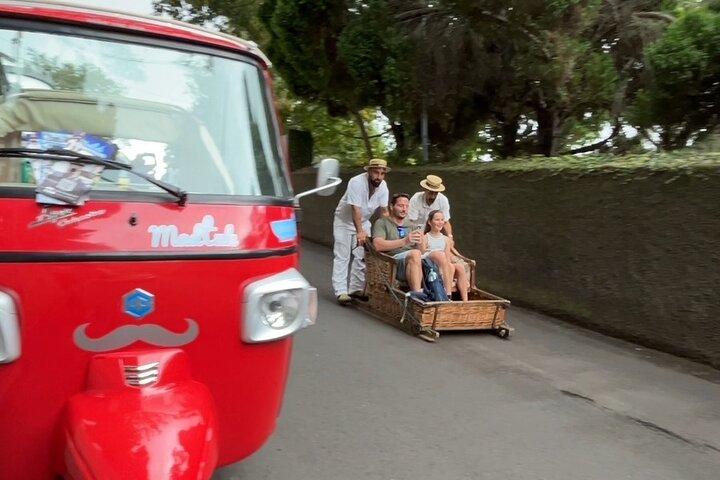 Madeira Monte Tobbogans and Old Town Tuk Tuk Tour by MadTuk