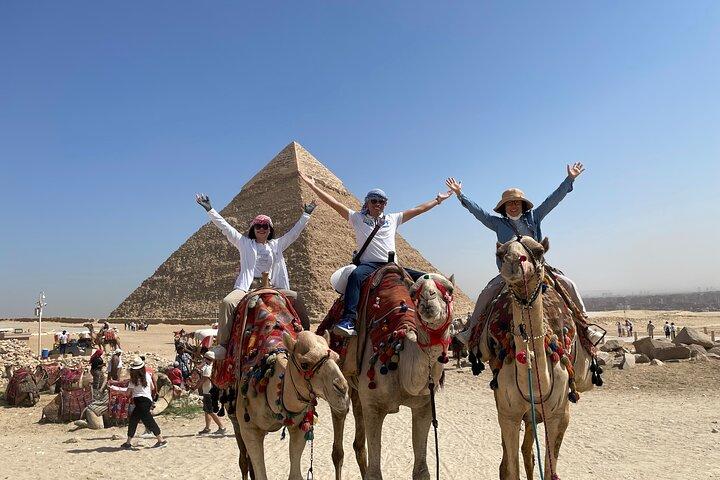 Half Day Adventure Pyramids Sphinx and Camel Safari