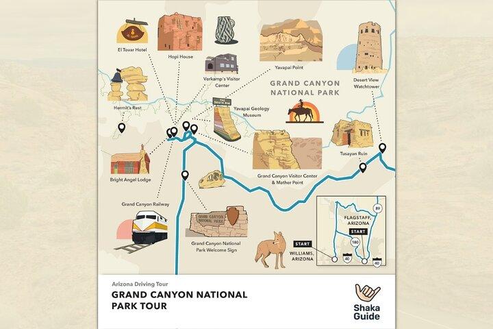 Grand Canyon South Rim Full-Day Self-Guided Tour