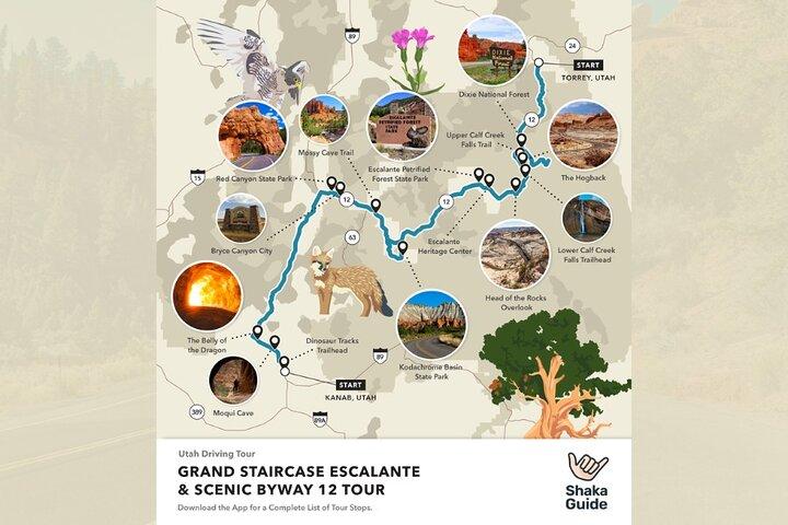Grand Staircase and Scenic Byway 12 Self-Guided Audio Tour