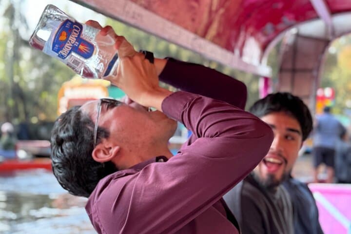 Tequila Tasting (unlimited) and Cultural Party in Xochimilco