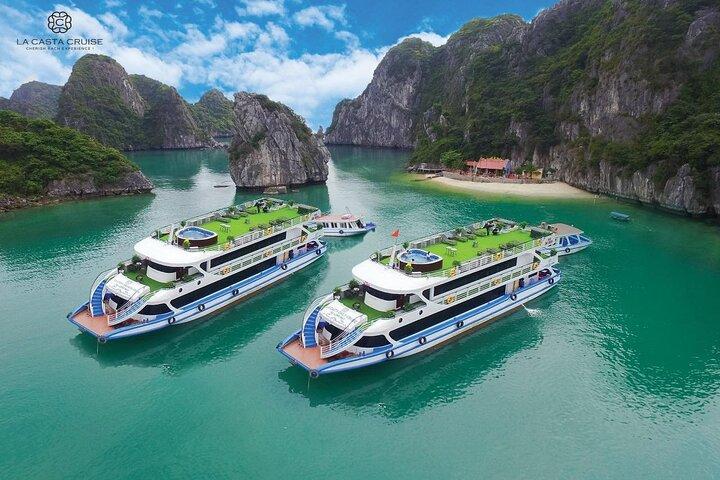From Hanoi: Discover Halong Bay on La Casta Luxury Cruise