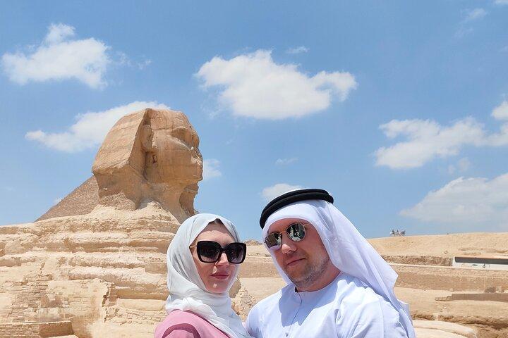 PRIVATE Tour to Giza Pyramids,Sphinx,Camel&Inside Pyramid