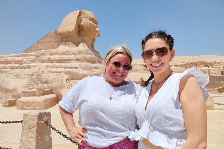 PRIVATE Tour to Giza Pyramids,Sphinx,Camel&Inside Pyramid