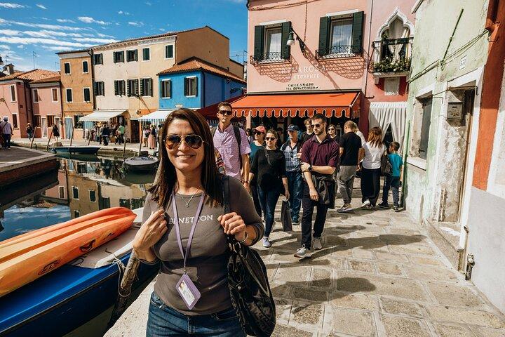 Murano Burano Islands Boat Tour Glass Factory & St Erasmo Winery