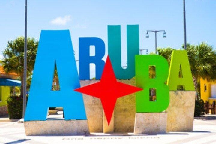 Half-Day Aruba Sightseeing Tour & Beach in an Air-condition Bus