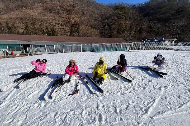 From Seoul: Elysian Gangchon Snow Adventure: Daily Ski tour