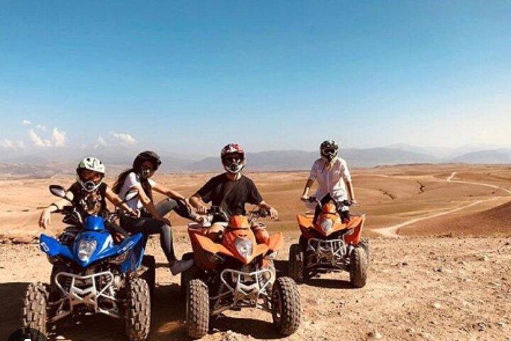 Agafay Desert Adventure : Quad Bike , Camel Ride & Dinner Show