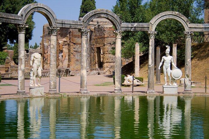 From Rome: private Wine tasting and Tivoli Tour