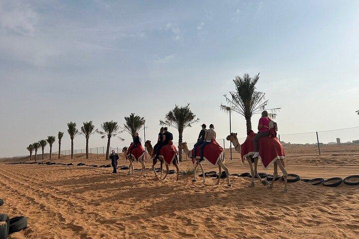 Dubai Morning Desert Safari with dune bashing & sand boarding