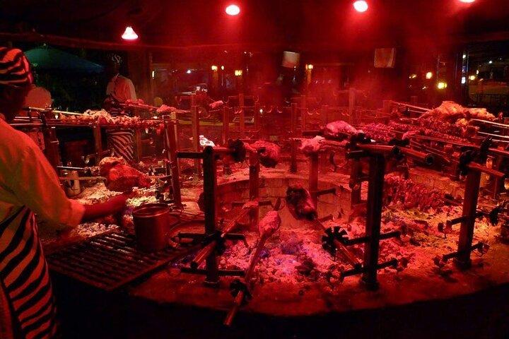 Lunch at Carnivore Restaurant in Nairobi