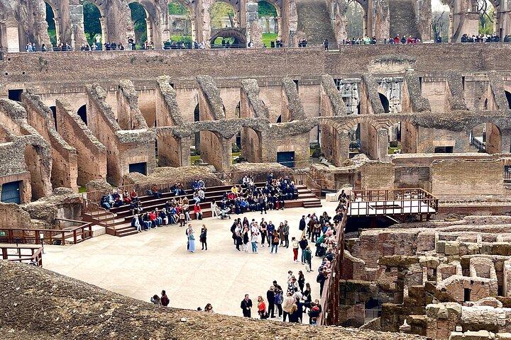 Rome Exclusive Colosseum Guided Tour with Food & Wine Tasting