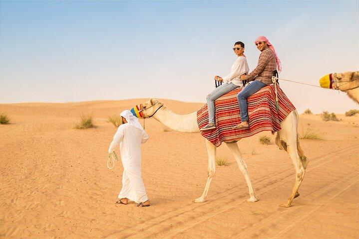 Dubai 4X4 Desert Safari , Camel Ride ,4 Live Shows, BBQ Dinner