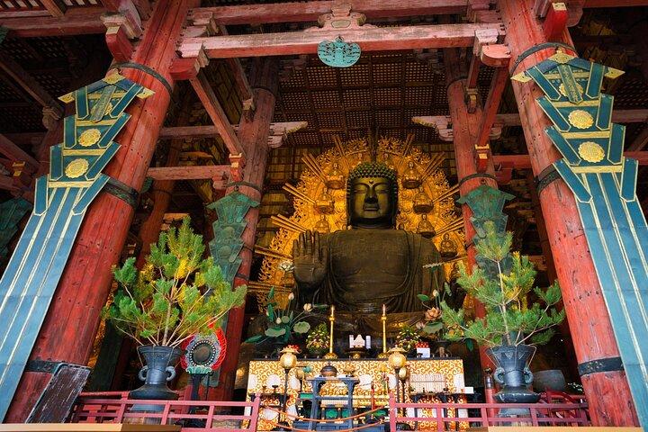 Kyoto & Nara & Uji: Full Day Sightseeing Tour from Osaka or Kyoto