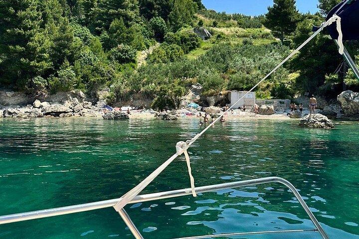 Private tour of Pakleni islands, Red Cliffs & South Shore of Hvar
