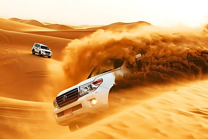 Desert Safari, Quad Bike & Camel Ride With VIP Camp