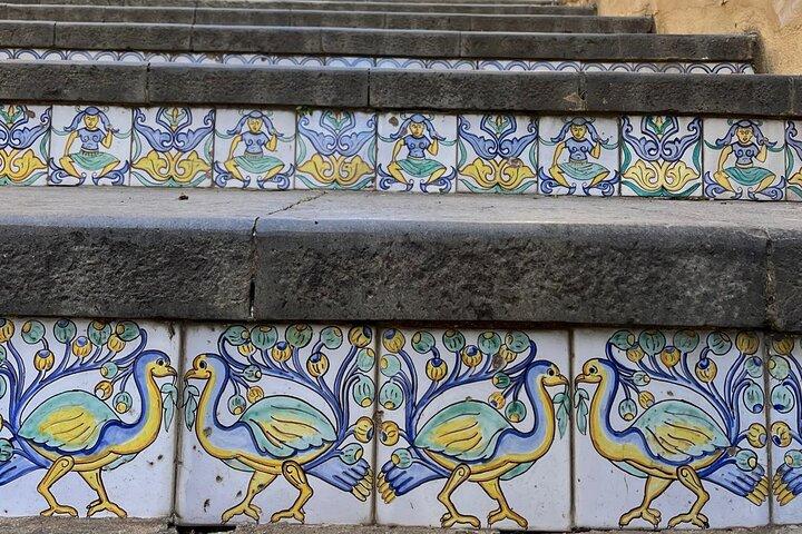 From Catania: Tour to Caltagirone & Piazza Armerina with lunch