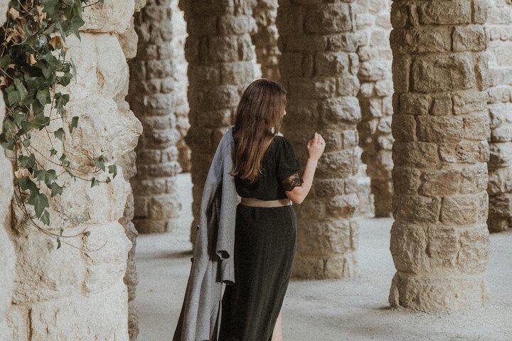 Colorful Magic at Park Güell Photoshoot