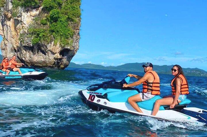 4 Hours and 50km Jet Ski Tour to 6 Phuket Islands