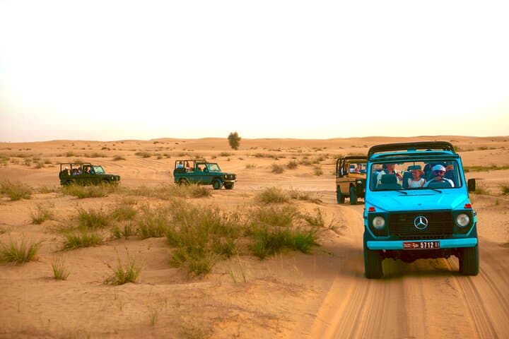 Evening Heritage Safari by Vintage G-Class at Al Marmoom Oasis