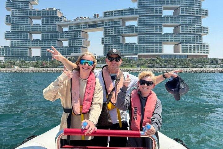 Thrilled 90 Min Speed Boat Ride from Marina Dubai