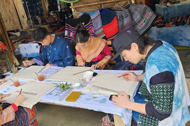 Hmong Batik Workshop Tour Create Your Own Textile in Sapa Hanoi