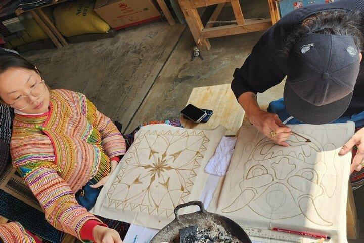 Hmong Batik Workshop Tour Create Your Own Textile in Sapa Hanoi