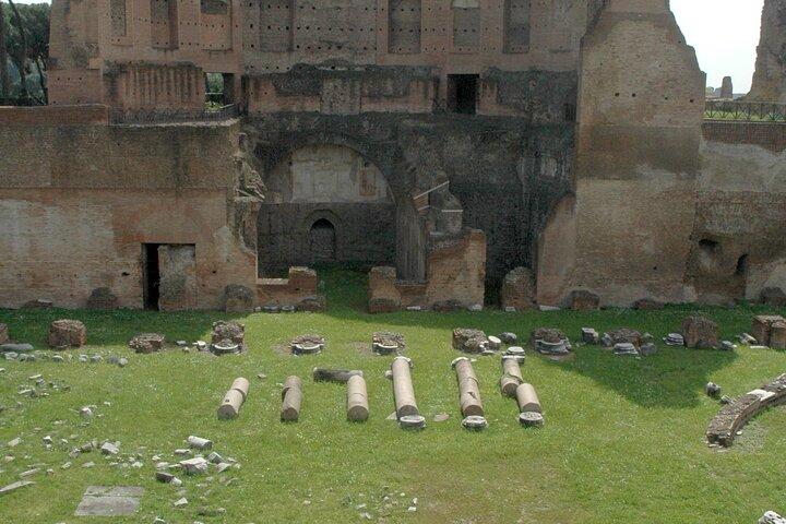 Colosseum, Roman Forum & Palatine Hill Entry with Audio Guide App