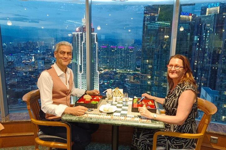 Petronas Twin Tower Skybridge View and Dining Experience Tour