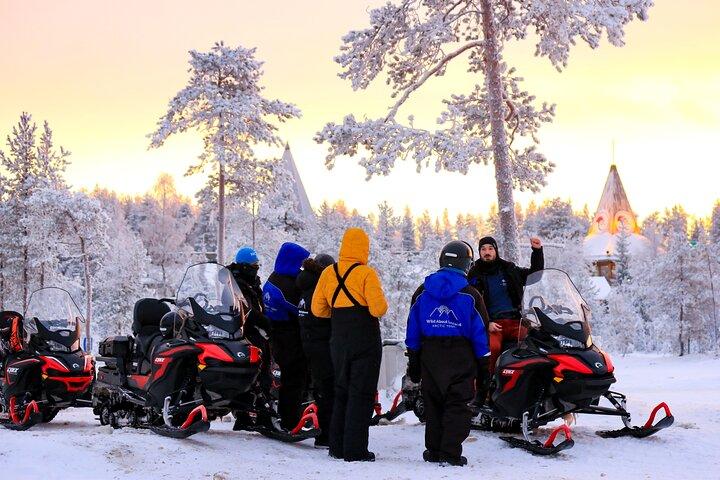 1-Hour Snowmobile Safari Adventure in Rovaniemi