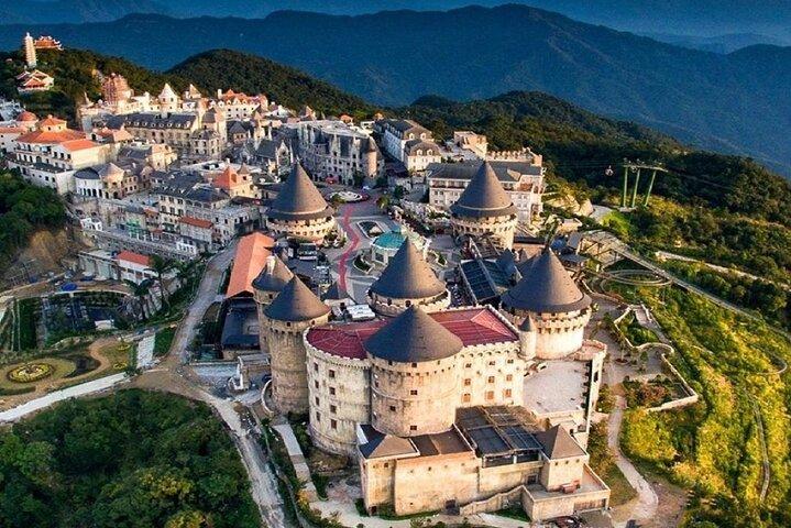 Ba Na Hills Sunset Tour with Golden Bridge & Night Dragon Bridge