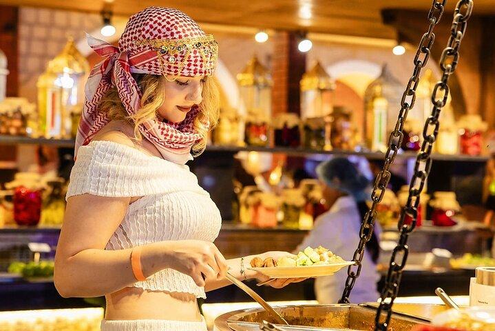 VIP Desert Safari With Camel Ride & Live Shows & BBQ Dinner