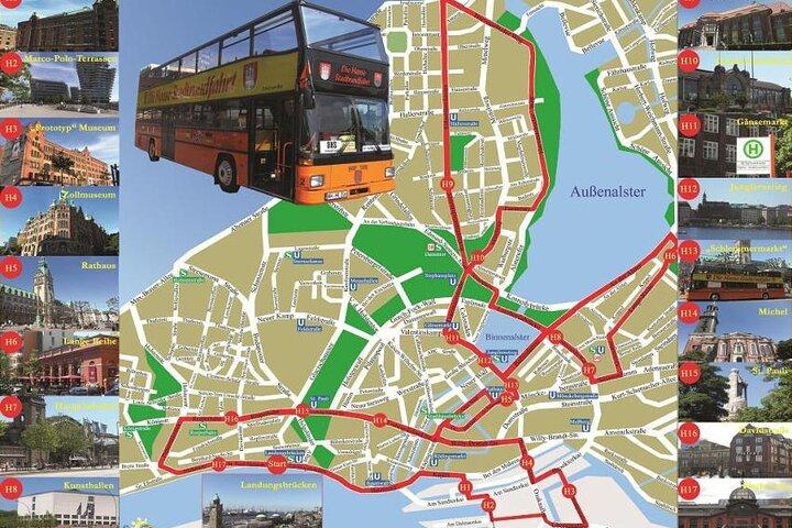 Best of Hamburg : City Sightseeing Hop-On Hop-Off Line G