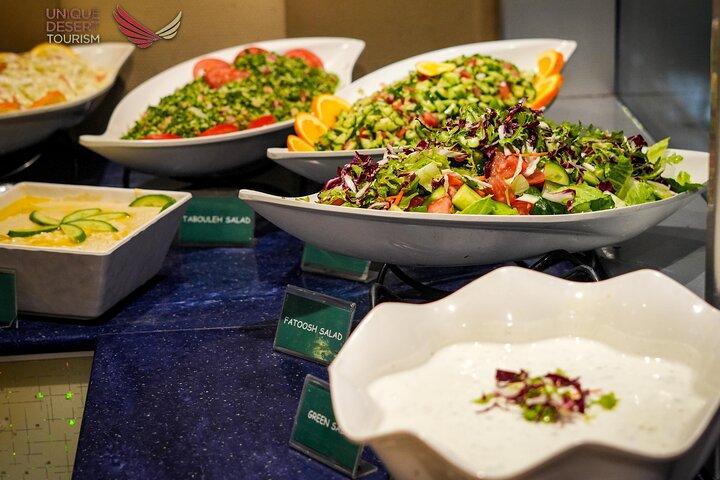 Dubai Marina Luxury Dinner Cruise with Live Show & Buffet