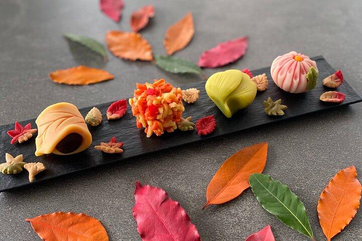 Japanese Sweets Making with Tea Ceremony in Private Studio