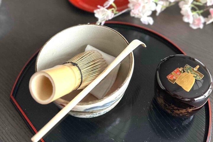 Japanese Sweets Making with Tea Ceremony in Private Studio