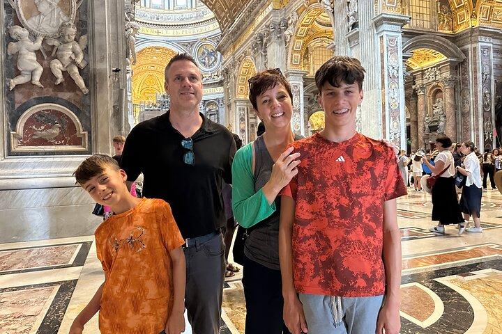Fast Access Private Vatican & Sistine Chapel Kids & Families Tour