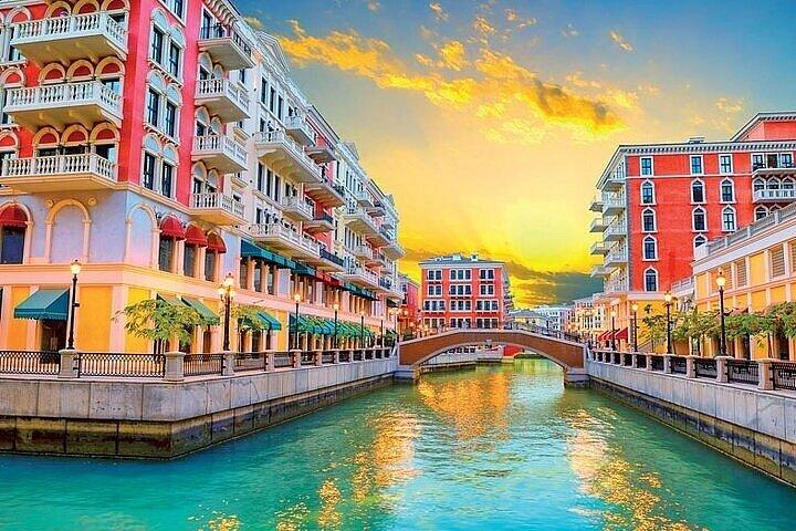 Doha City Souq Waqif Katara Pearl Qatar and Old Doha Port Tour