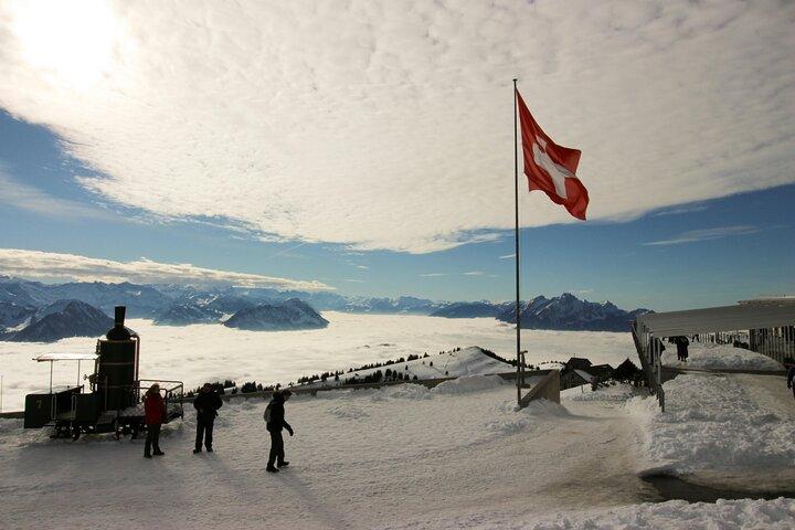 Mount Rigi Tour from Lucerne Historic Train and Boat Ride