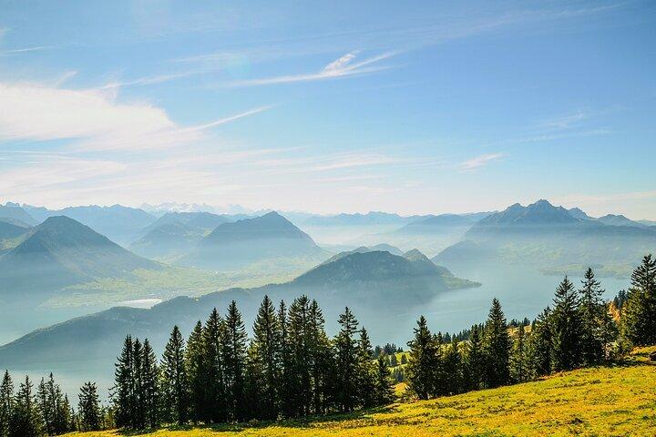 Mount Rigi Tour from Lucerne Historic Train and Boat Ride