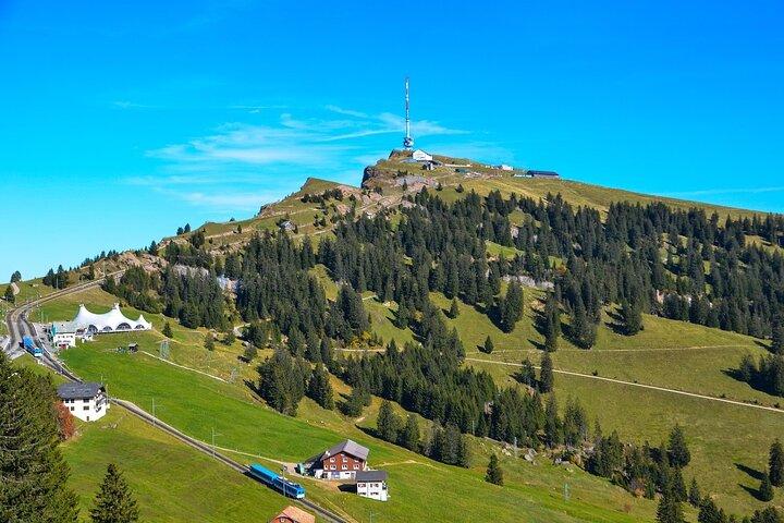 Mount Rigi Tour from Lucerne Historic Train and Boat Ride