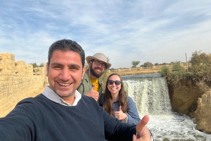 Luxury Tour to Wadi El Hitan & Wadi El Rayan Falls from Cairo