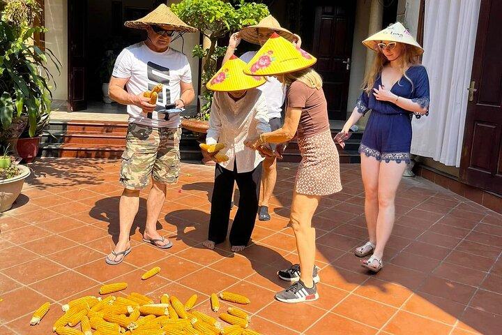 Hanoi: Duong Lam Ancient Village with Jeep, History & Daily Life