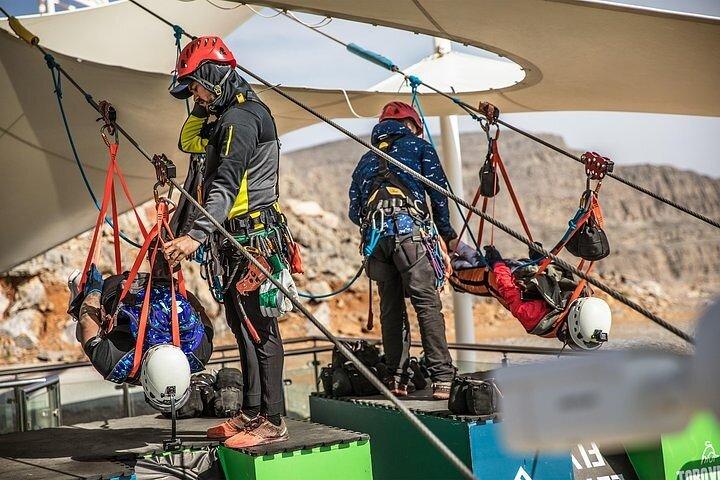 Ras Al Khaima Jebel Jais Zipline World's Largest with Transfer