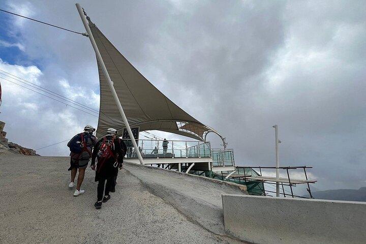 Ras Al Khaima Jebel Jais Zipline World's Largest with Transfer